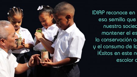 IDIAP felicita a todos los escolares, por ser simientes del futuro!