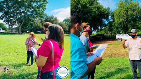 Estudiantes de la USMA conocen estaciones agroclimáticas de IDIAP